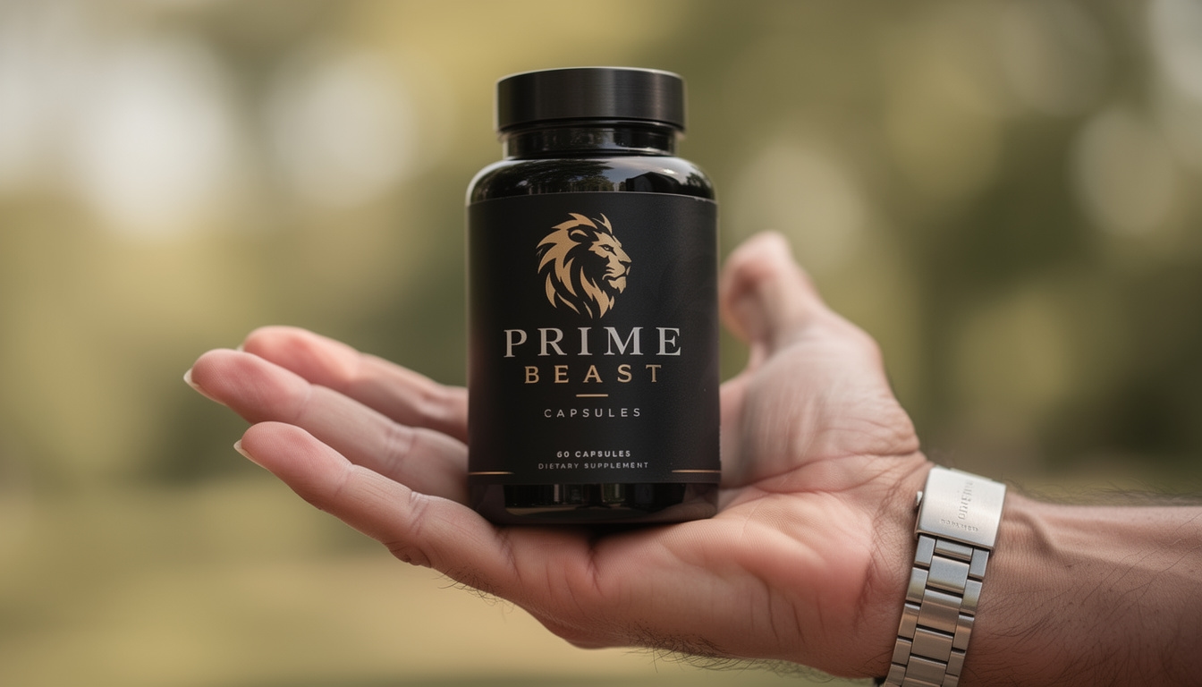 Prime Beast – detailný záber balenia doplnku výživy